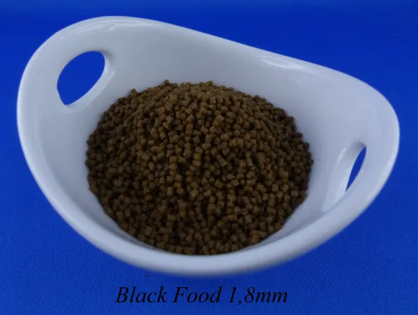 Black Food 1,8mm das große Rochen Granulat für gesunde Rochen und Zeirfische Black Food 1,8mm das große Rochen Granulat für gesunde Rochen und Zeirfische